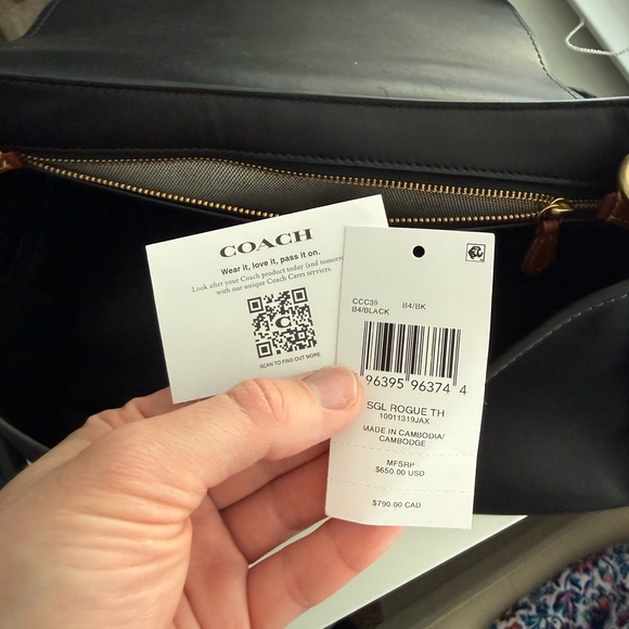 Coach Slouchy Rogue black - Picture 10 of 13